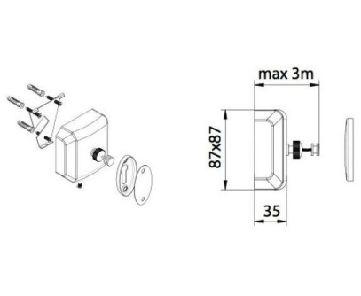 Купить Шнур вытяжной для белья FIXSEN 31025 фото №1