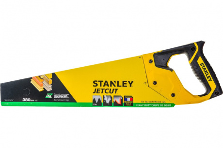 Купить Ножовка STANLEY JET- CUT по дереву с закаленным зубом 7х380мм     2-15-281 фото №13