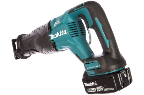 Купить Пила сабельная аккумуляторная Makita DJR 187 RTE  Li-ion фото №9