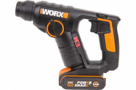 Купить Перфоратор WORX WX 394.3 аккумуляторный фото №2