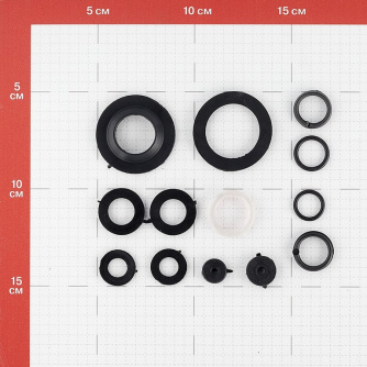 Купить Набор сантехнических прокладок Сантехник №1 резина фото №2